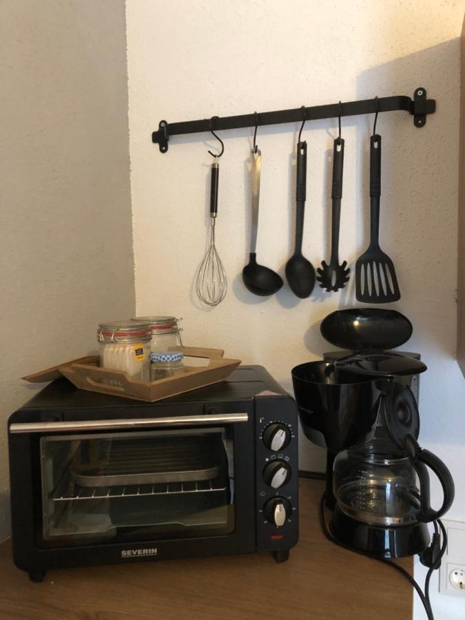 Appartement Kuhglocken Ferienhaus Fuenf Sinne 多布里亚赫 外观 照片