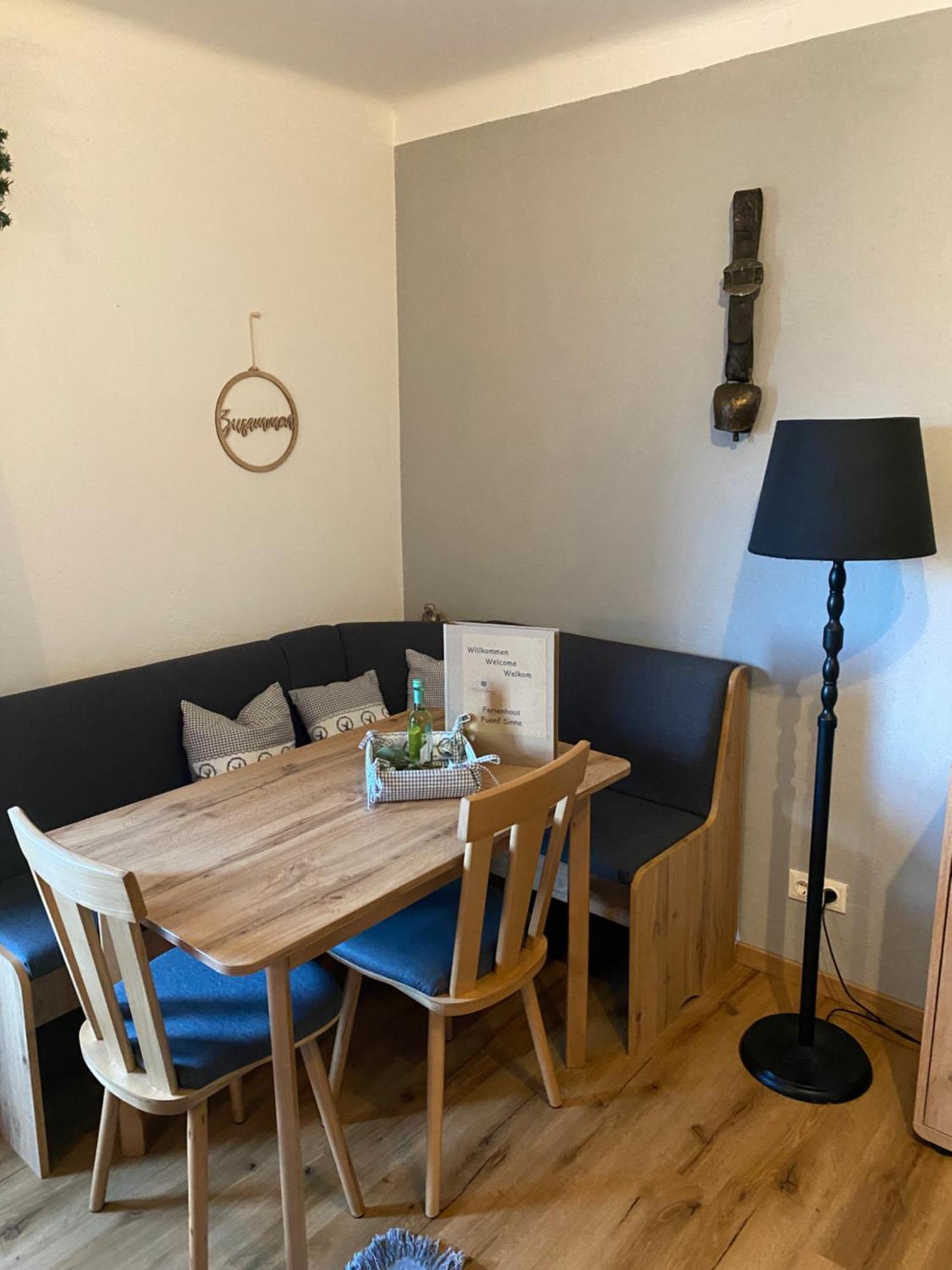 Appartement Kuhglocken Ferienhaus Fuenf Sinne 多布里亚赫 外观 照片